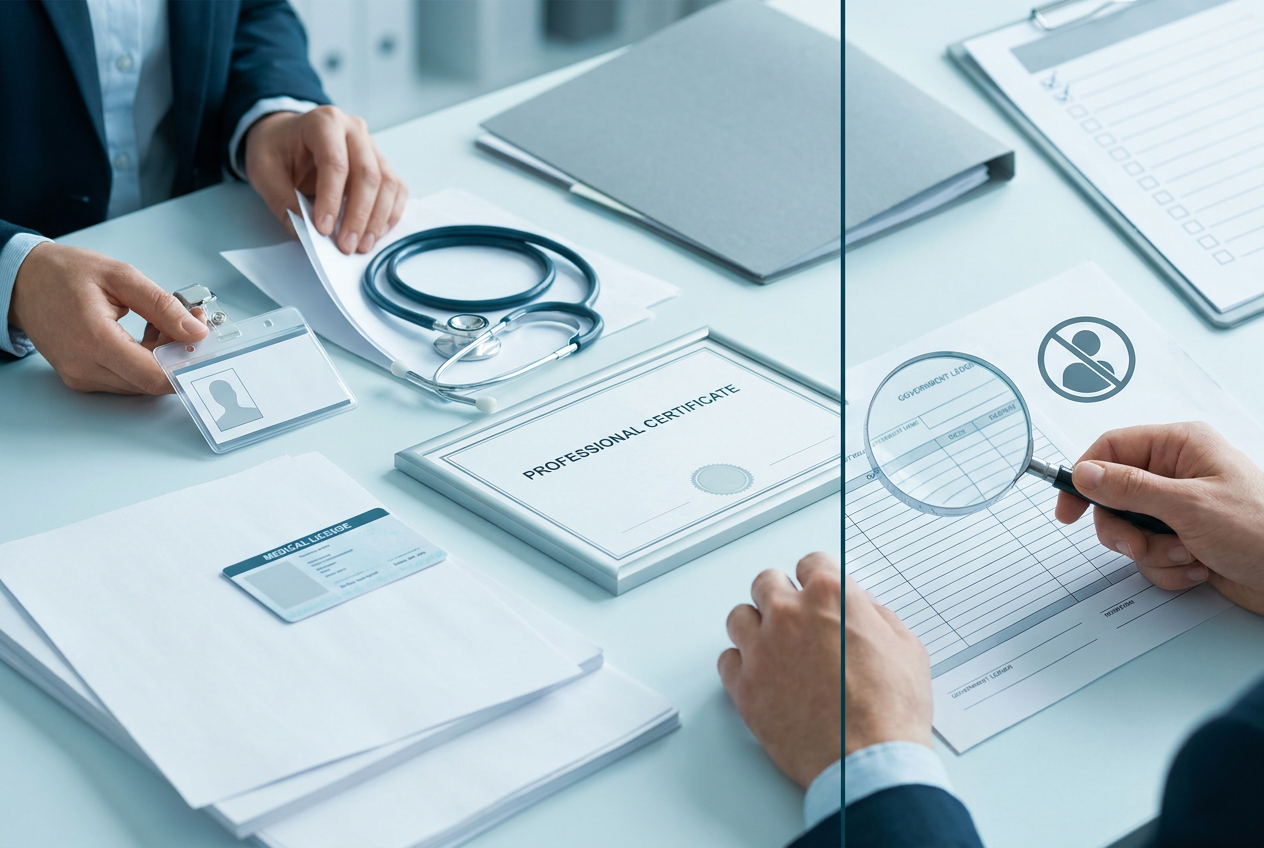 What's the difference between credentialing and exclusion screening - and why mixing them up creates risk?